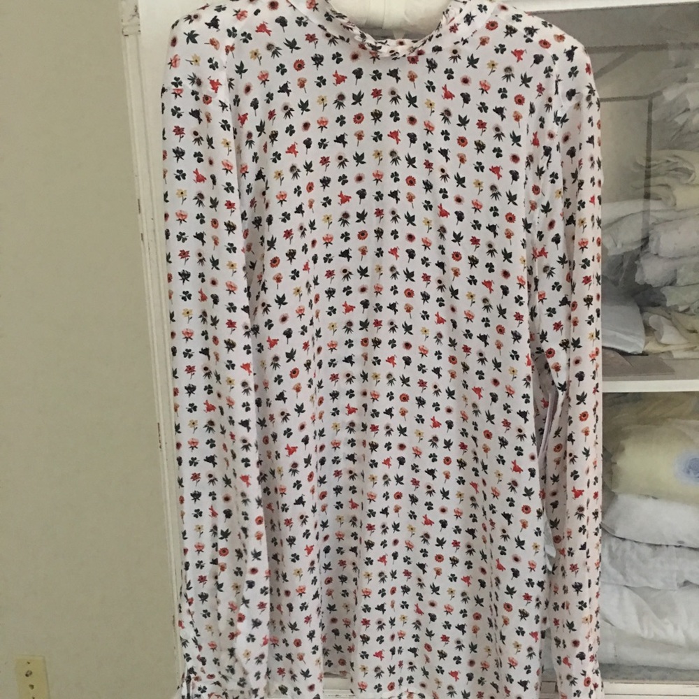 BNWT equipment aurora floral blouse ๐บ๐๐ผ - Picture 5 of 6